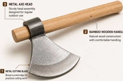Soil kheti Heavy Duty Handmade Axe