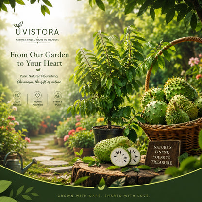 Organic Soursop (Graviola) Seeds (Pack of 2)